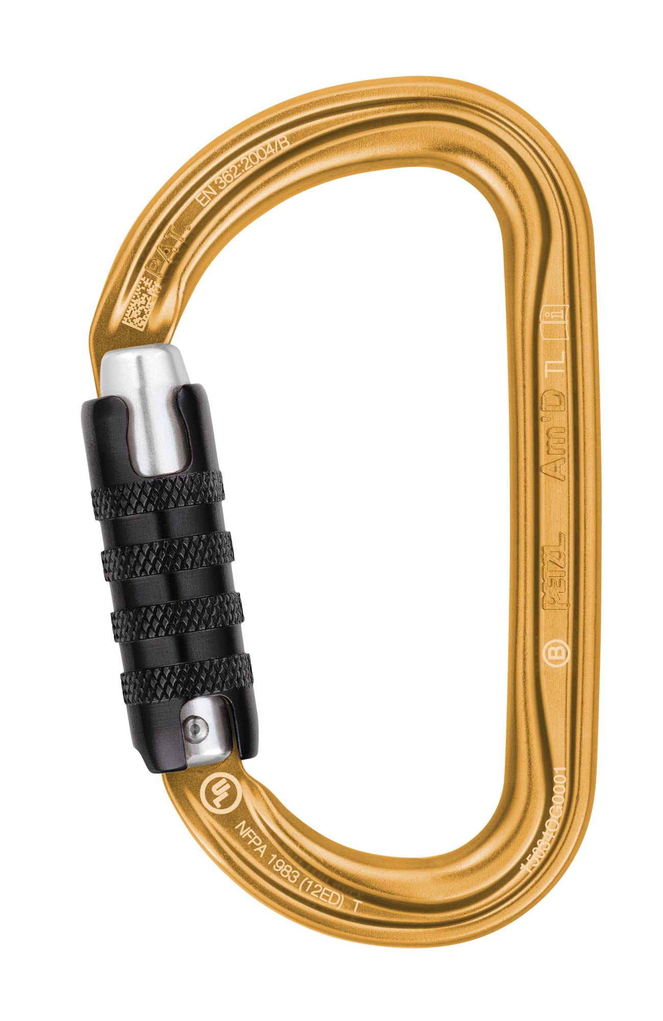 PETZL - PETZL AMD トライアクトロック　ゴールド　10個 Petzl Am'D Ball Lock Carabiner Gray | Sherrilltree